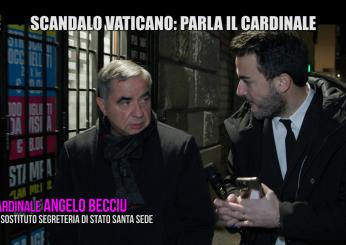 Cardinale Becciu, lo scandalo a Le Iene con la sua prima intervista…