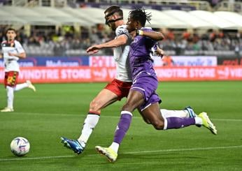 Fiorentina-Genoa 1-1, Ikoné risponde a Gudmundsson: cronaca e tabellino