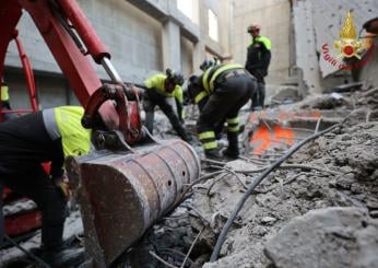 Vicenza, crolla un edificio in via Baracca: nessun ferito, in corso l’intervento dei vigili del fuoco