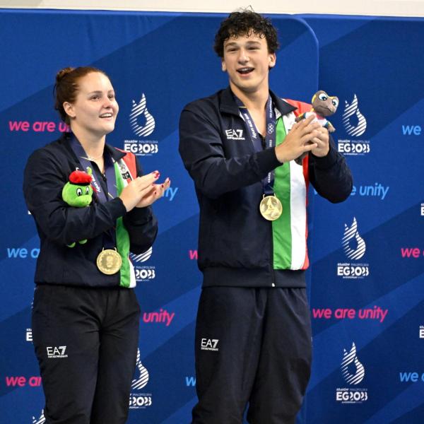 European Games, Chiara Pellacani e Matteo Santoro vincono nel sincro 3 metri