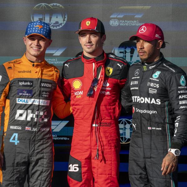 Formula 1, qualifiche GP Austin 2023: Leclerc in pole position. Verstappen partirà 6°