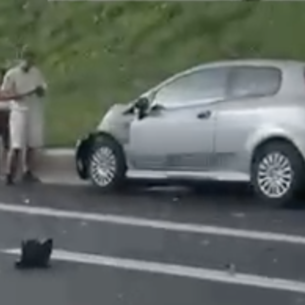 Roma, incidente sul GRA, altezza uscita 30-31: coinvolte tre auto, traffico in tilt | VIDEO