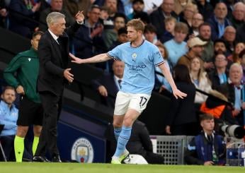 Nella notte perfetta di Champions, una lite: De Bruyne e Guardiola si mandano a quel paese