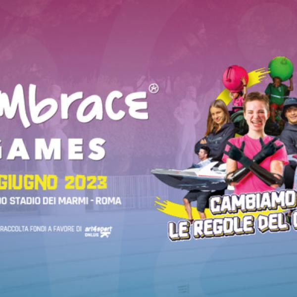 WEmbrace Games 2023 Roma, grandi sfide spettacolari tra piccoli e grandi: l’evento per Cambiare le regole del gioco