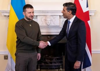 Zelensky a Londra: “Grazie per il vostro sostegno”