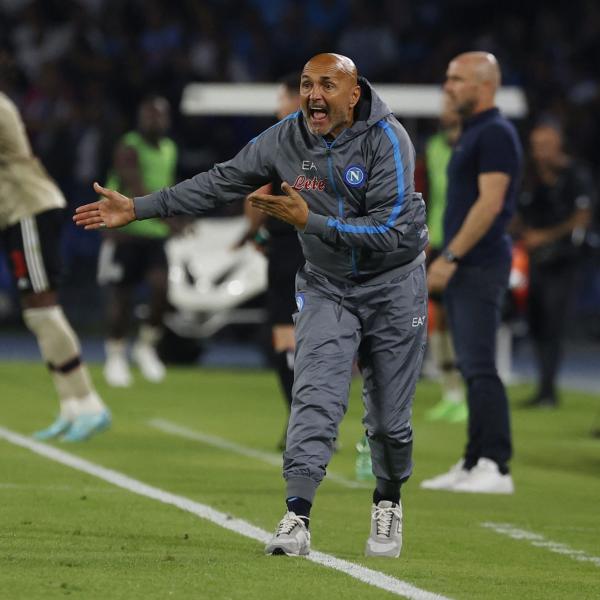 Napoli-Ajax, Spalletti: “In serate così si viene coinvolti e trasci…