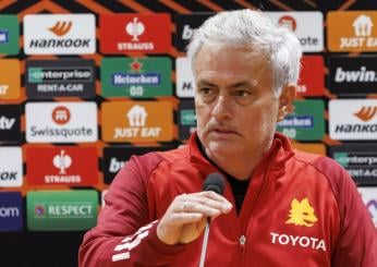 Servette-Roma, Mourinho: “Speriamo che loro abbiano la testa al campionato…”