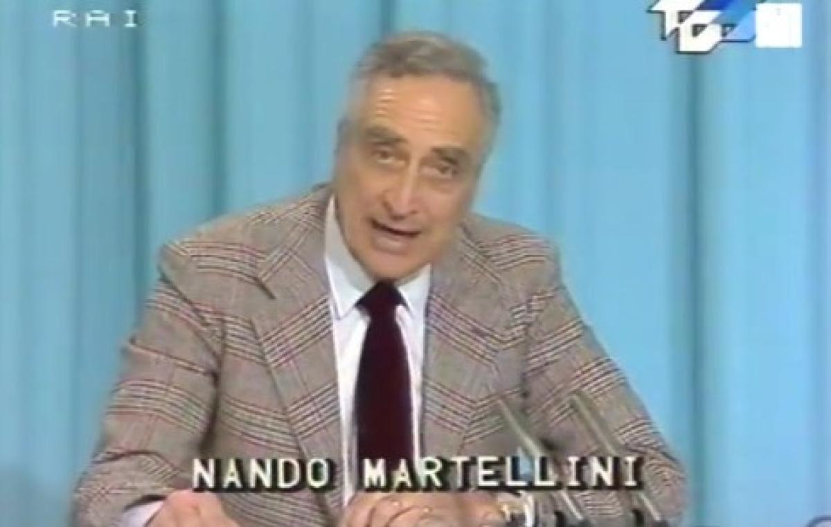 Nando Martellini, una scuola intitolata al signore del calcio