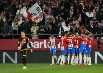 Copa del Rey, il Girona raggiunge per la seconda volta nella storia del club i quarti di finale