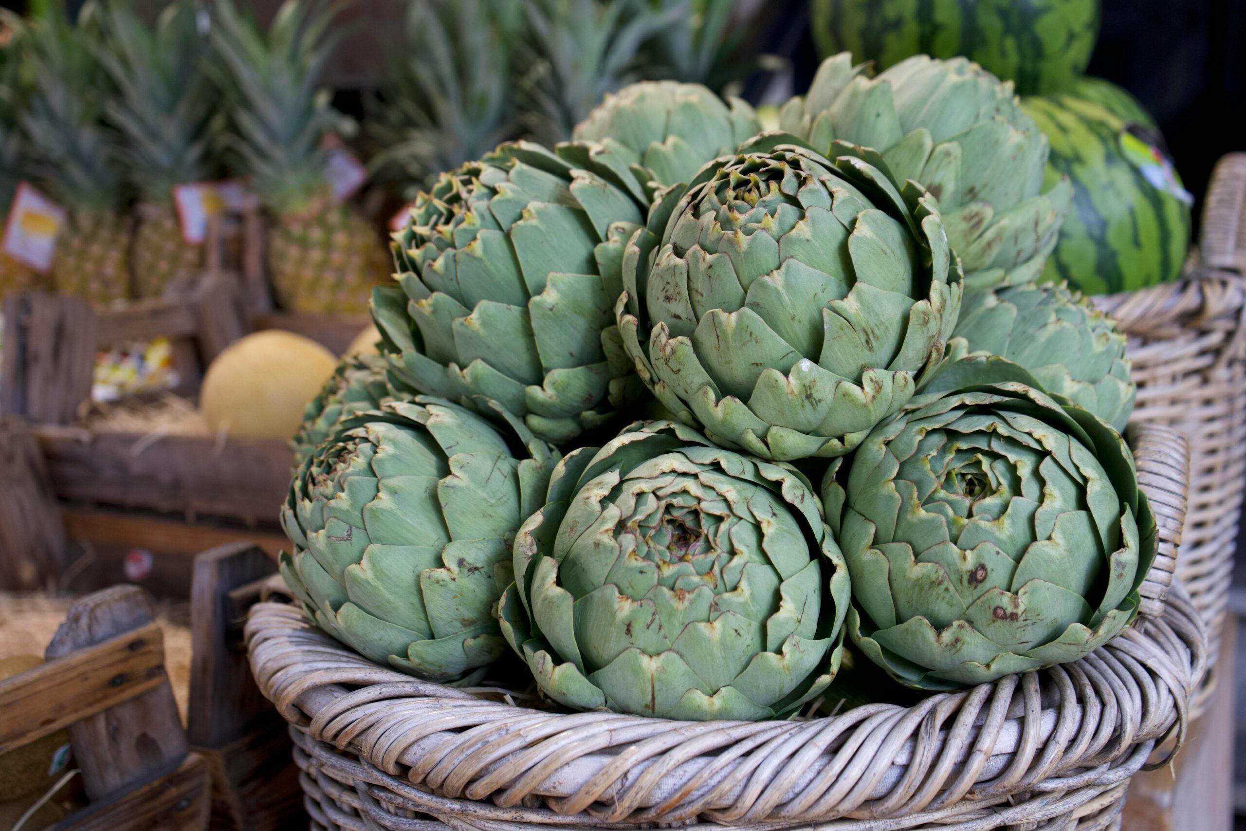 carciofi in pentola a pressione