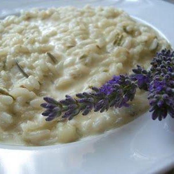 Il risotto alla lavanda