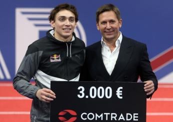 Atletica, record per Armand Duplantis: lo svedese ha saltato 6.22