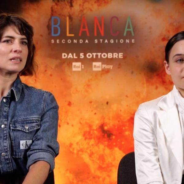 Blanca 2 intervista al cast, Maria Chiara Giannetta: “Metterà a rischio la sua vita privata” Zeno e Spollon: “Ci confronteremo per lei” | VIDEO ESCLUSIVA