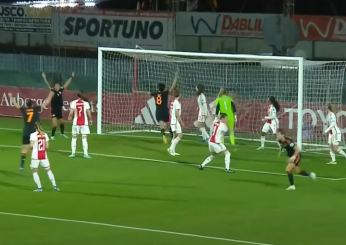 Women’s Champions League, giallorosse da paura: Roma-Ajax femminile 3-0