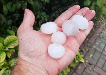 Meteo grandine Nord: nei prossimi giorni previsti temporali intensi