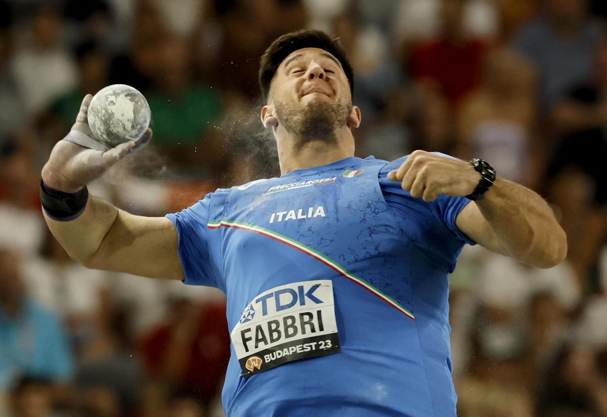 Mondiali di atletica Budapest 2023: Leonardo Fabbri d’argento. E Ja…