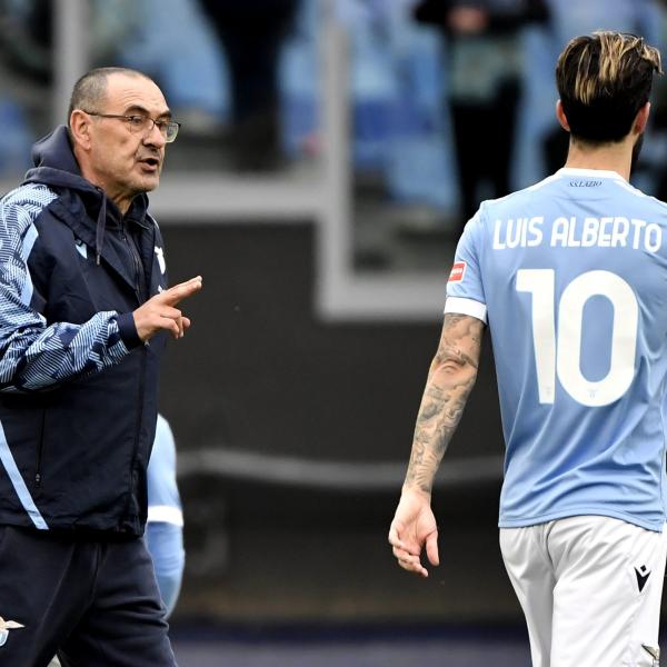 Lazio, Sarri: “Vergogna dopo il derby. SMS può diventare un top mondiale”