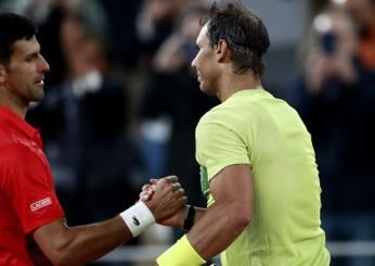 Djokovic e Nadal, lo scatto in volo: inizia la missione Indian Wells