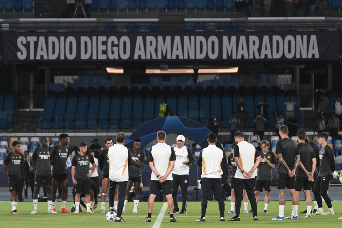 Champions, per il gruppo C al Maradona arrivano i blancos: dove ved…