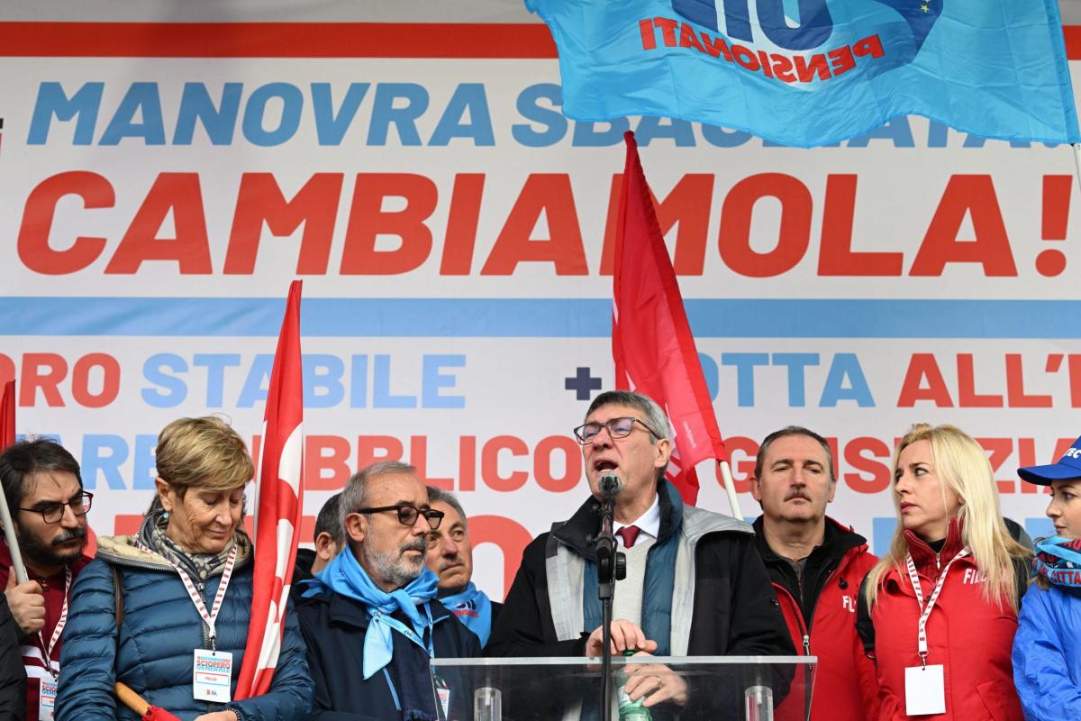 Sciopero Cgil, stoccata di Landini a Salvini: “Non ha mai lavorato”…