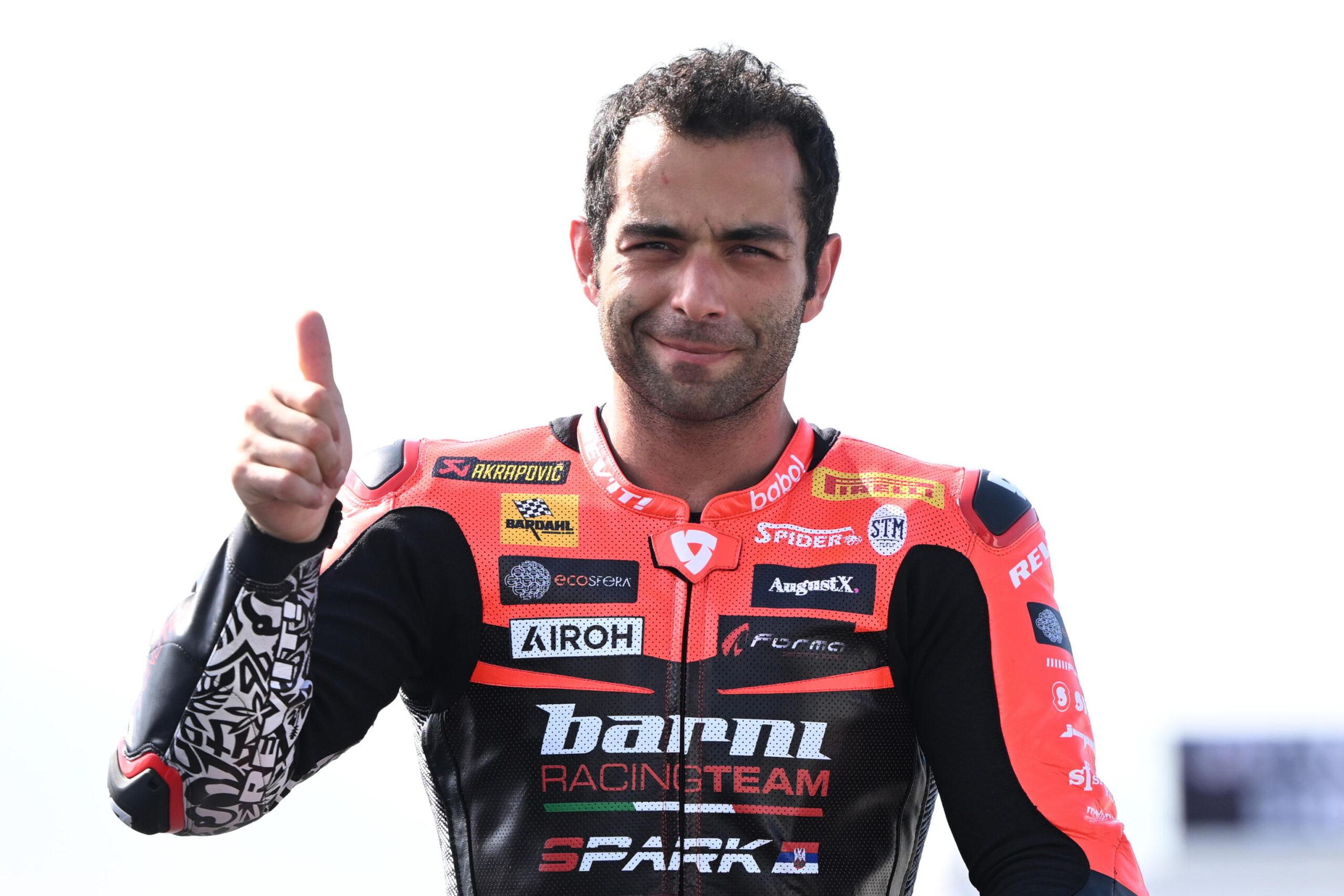 Superbike, incidente in motocross per Petrucci: “Una delle cadute più spaventose della mia vita”