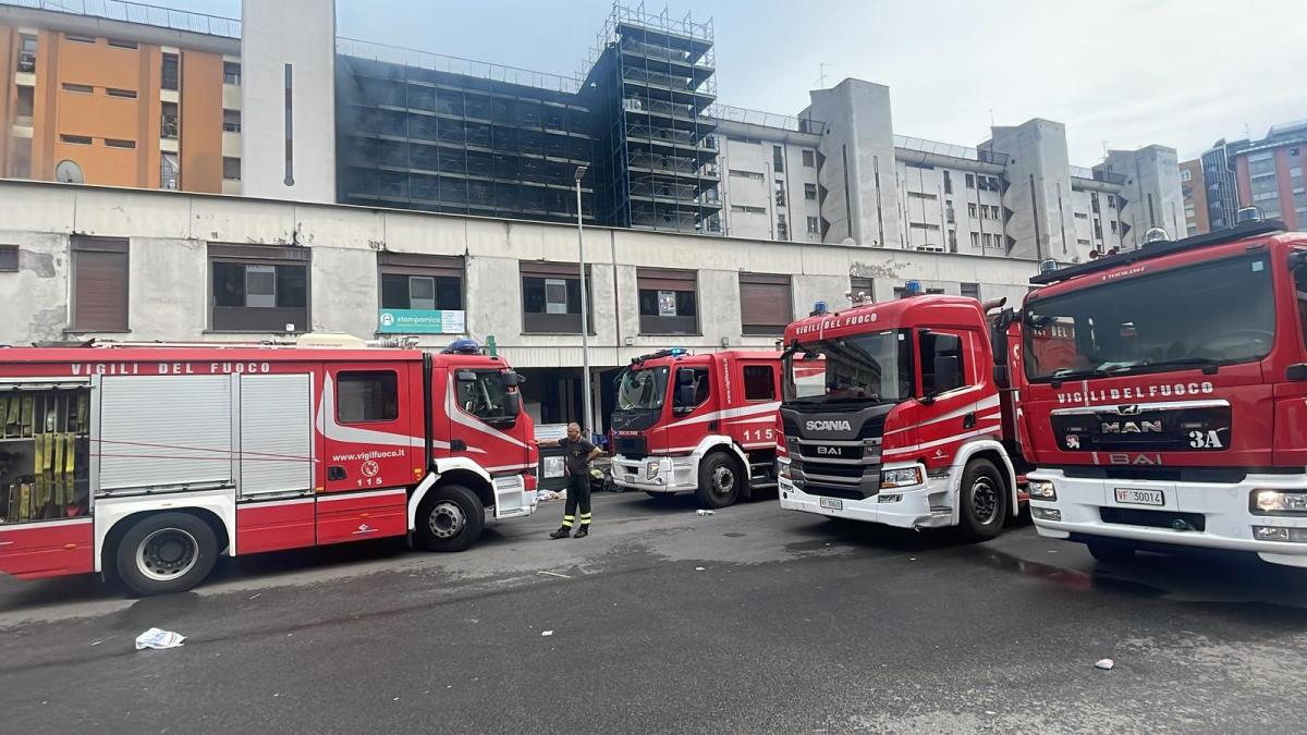 Incendio Colli Aniene, allestite strutture per ospitare gli sfollati