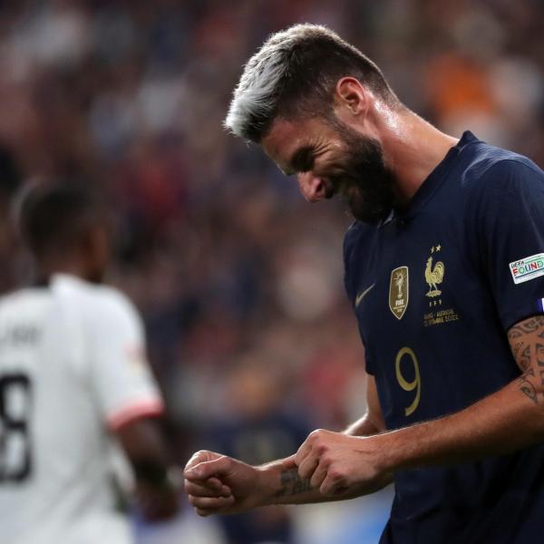 Deschamps: “Giroud? In Francia non lo amavano”. E il record…