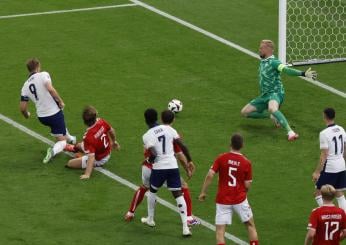 Kane non basta, l’Inghilterra frena: 1-1 con la Danimarca. Cronaca e tabellino