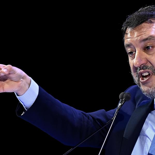 Salvini saluta Fazio e la Lettizzetto : “Belli, ciao!”