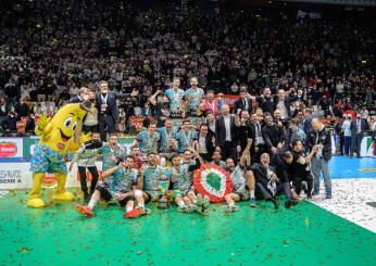 Volley, La Sir Perugia vince la coppa Italia