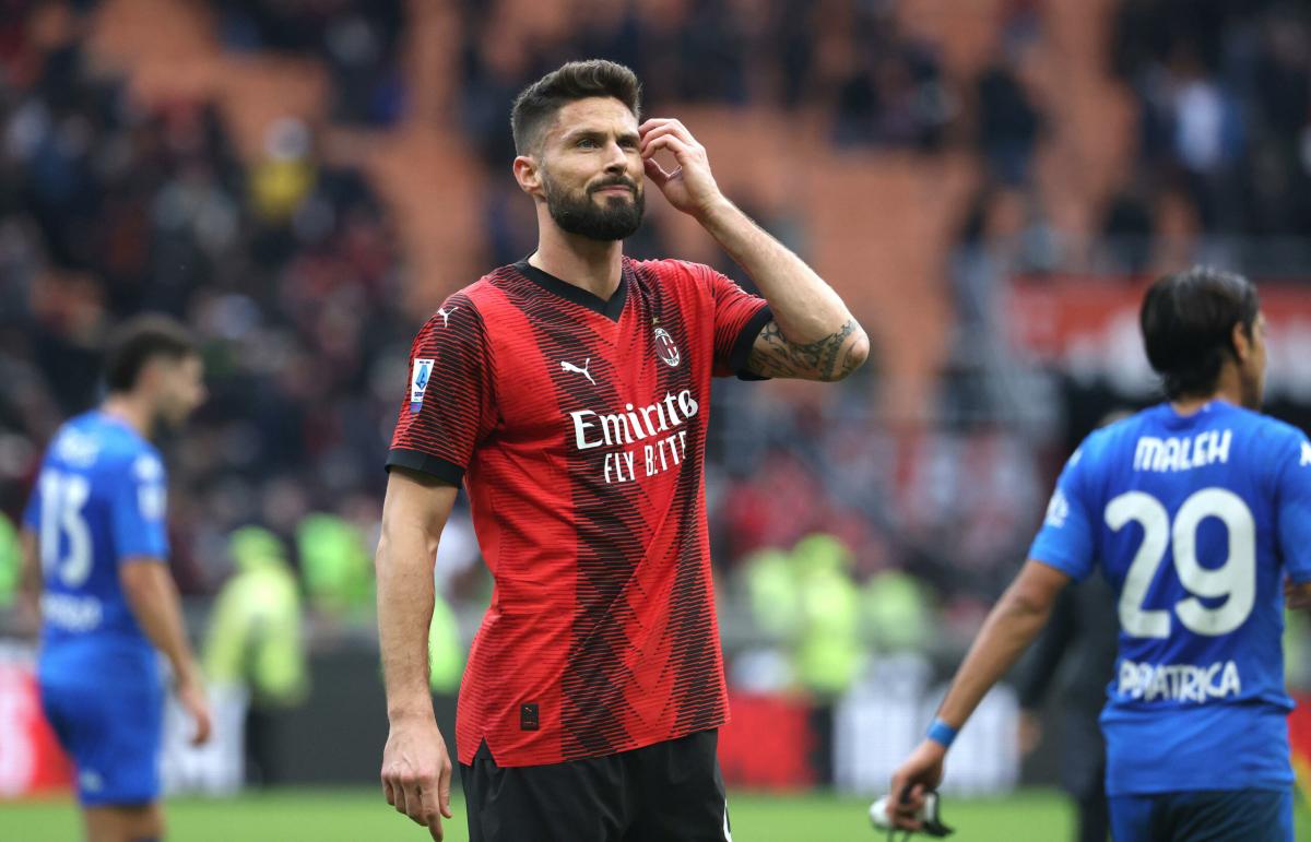 Calciomercato Milan, possibile addio per Giroud: le ultime sul sostituto