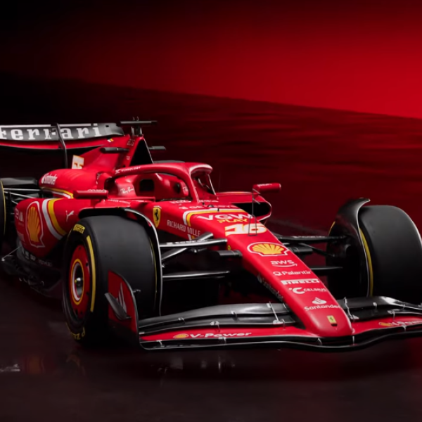 Ferrari, svelata la nuova monoposto SF-24: ecco le prime immagini | FOTO E VIDEO