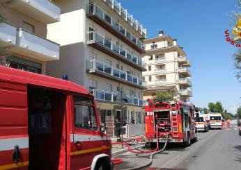 Udine, incendio nell’hotel Marina Uno di Lignano Sabbiadoro: due intossicati | VIDEO