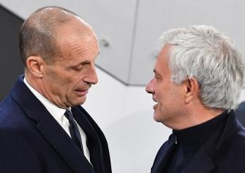 Juventus – Roma 1-0 interviste post partita, Mourinho: “Sconfitta immeritata, messo tanta personalità”, Allegri: “Fatto grande girone di andata”