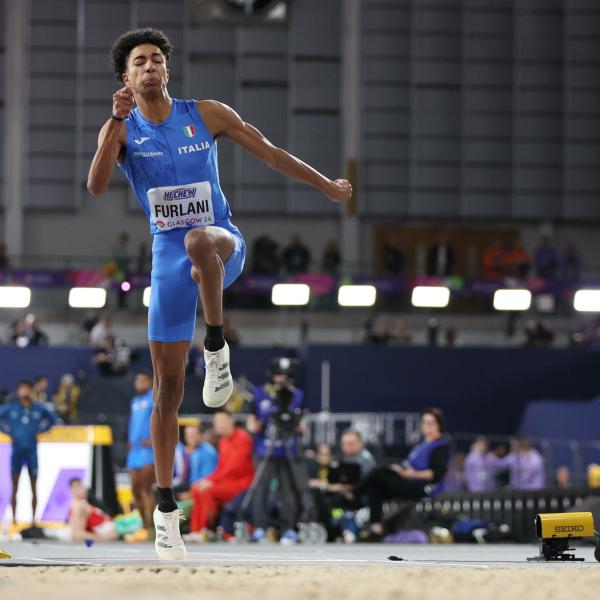 Mattia Furlani d’argento nel salto in lungo ai Mondiali di Glasgow: è nella storia