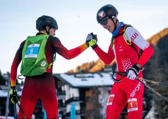 Finali sci alpinismo 2024, Magnini e De Silvestro sul podio a Cortina