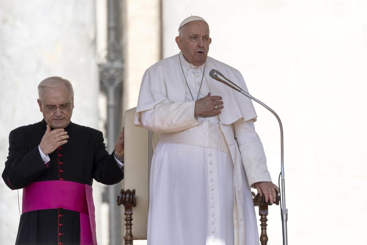 Oggi l’udienza di Papa Francesco: “Abbiate il coraggio di rialzarvi…