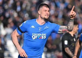 Cerri stende il Napoli, balzo dell’Empoli in classifica: al Castellani termina 1-0. Cronaca e tabellino