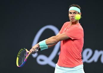 ATP 250 Brisbane, Nadal torna in campo in un match del singolare: “Ho pensato al ritiro ma voglio competere ancora con chiunque”