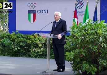 Olimpiadi Parigi 2024, le parole di Mattarella agli atleti italiani al Quirinale: “Siete l’emblema del sacrificio”. Tortu e Palmisano: “Orgogliosi di essere qui”| VIDEO