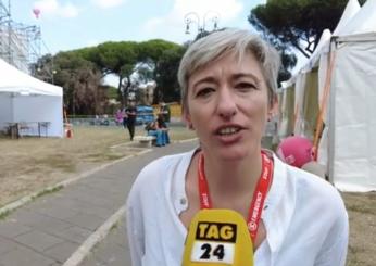 Manifestazione CGIL a Roma, Michela Paschetto (Emergency) sui finanziamenti tedeschi a ONG e i conflitti in Israele e Palestina | ESCLUSIVA VIDEO