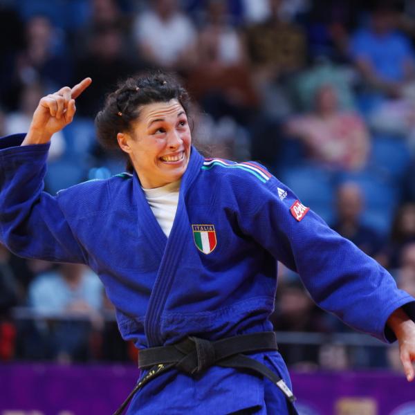 Judo, argento per Alice Bellandi nei -78kg al Grande Slam di Baku