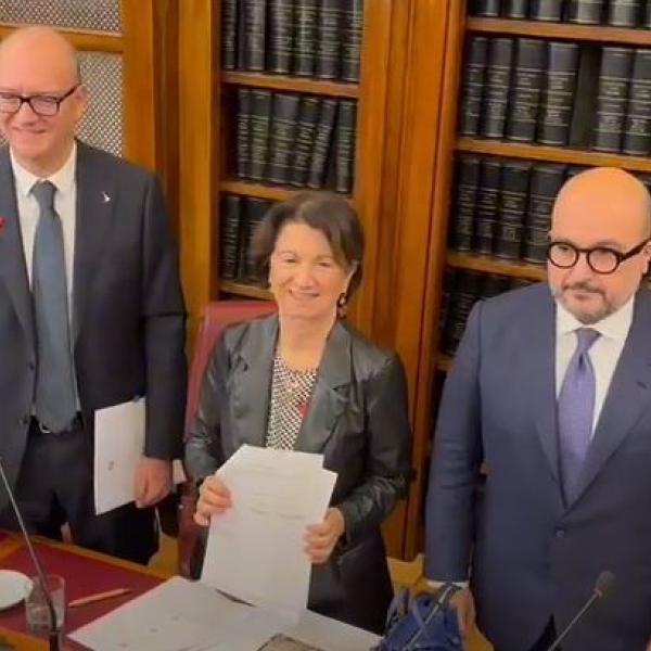 Violenza sulle donne, al Senato il protocollo di prevenzione di Roccella, Valditara e Sangiuliano | VIDEO