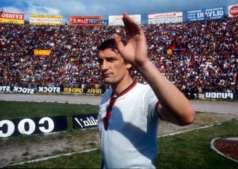 Addio a Gigi Riva, dagli Europei del 1968 allo scudetto con il Cagliari: la carriera di Rombo di Tuono