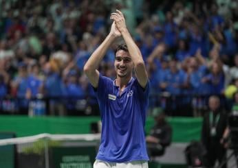 Coppa Davis, Italia-Svezia 2-0: Lorenzo Sonego batte Elias Ymer e regala la vittoria agli azzurri