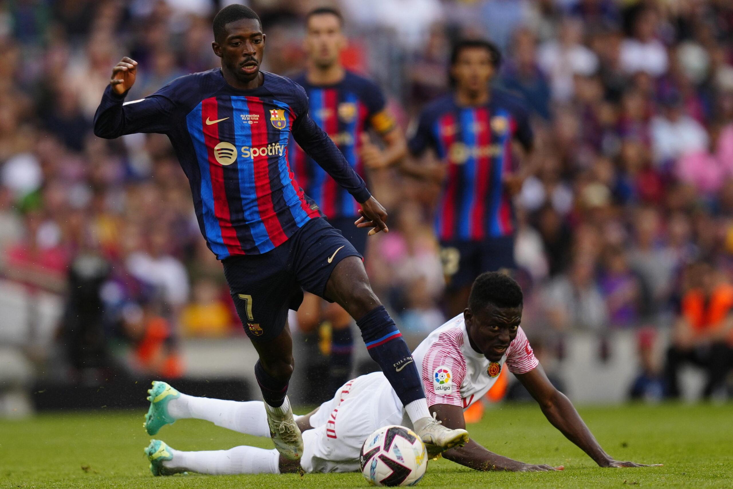 Dembélé sul mercato: “Sono felice a Barcellona, i miei agenti parleranno con la società. Psg? Non c’è niente”. Poi sull’Inter…