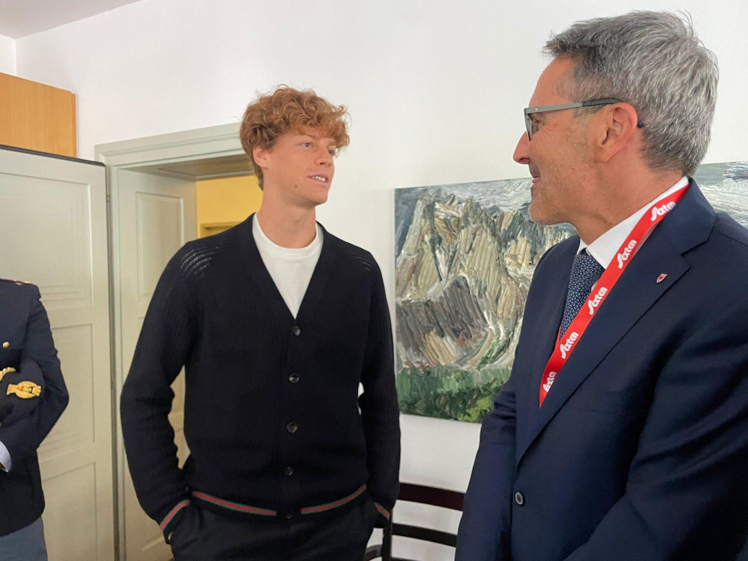 Olimpiadi, visite mediche per Sinner al Coni | FOTO