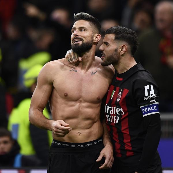 Milan-Spezia 2-1: la decide un super Olivier Giroud, i rossoneri restano a contatto col Napoli