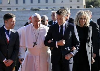 Papa Francesco a Marsiglia, oggi incontro con Macron