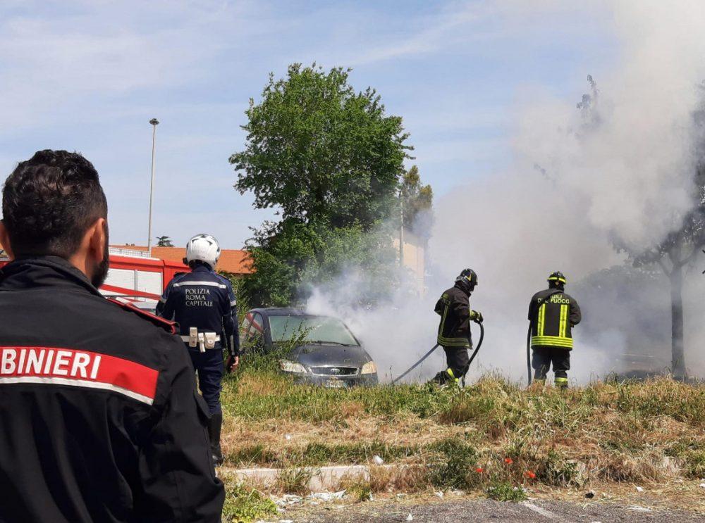 Incendio a Uboldo, prende fuoco una ditta di prodotti chimici